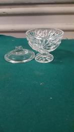 bonbonschaaltje, glas bloemen, Ophalen of Verzenden