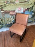 Stoere lederen stoel / fauteuil, Huis en Inrichting, Stoelen, Ophalen, Bruin, Nieuw, Leer