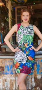 SMASHED LEMON multicolor 60s retro jurk-42🌺🔷🌺NIEUW, Blauw, Maat 42/44 (L), Nieuw, Ophalen of Verzenden