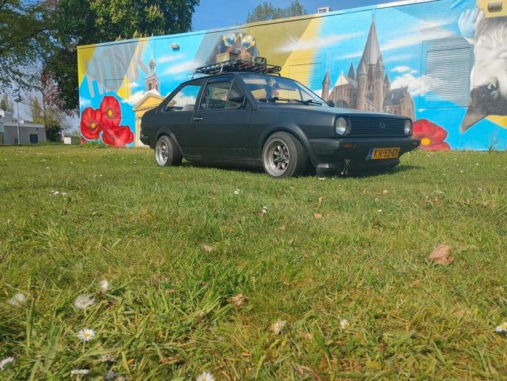 Volkswagen Polo 1.1 GL Classic/Derby 1984 Zwart, Auto's, Volkswagen, Particulier, Polo, Benzine, Hatchback, Handgeschakeld, Origineel Nederlands