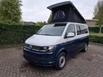 VW Transporter buscamper two-tone 102PK 64000KM 06/2018, Caravans en Kamperen, Campers, Hefdak, Buscamper of Camperbus, Volkswagen