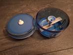 Tupperware set, Ophalen of Verzenden, Gebruikt, Blauw, Bak of Kom