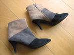 Zeer elegant 3-kleurig suede enkellaarsje UNISA 39 snazzeys, Overige kleuren, Verzenden, Lage of Enkellaarzen, Nieuw