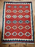 Vintage Kelim vloerkleed., Gebruikt, 100 tot 150 cm, 200 cm of meer, Ophalen of Verzenden