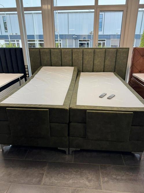 **ELECTRISCHE BOXSPRING** ALLE MATEN MOGELIJK**, Huis en Inrichting, Slaapkamer | Boxsprings, Nieuw, 180 cm, Eenpersoons, Ophalen of Verzenden