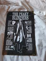 Peaky Blinders Metalen Decoratiebord, Ophalen of Verzenden, Gebruikt