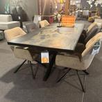 50% Korting! Eettafel Stonefield | Bruuts | Van 995,-, Gebruikt, Metaal, ., 50 tot 100 cm