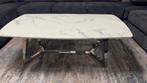 Marmeren salontafel, Ophalen, Overige materialen, Gebruikt, 100 tot 150 cm
