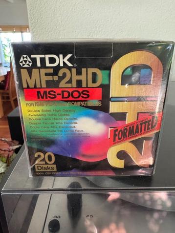 TDK MF 2-HD 20 stuks nieuw beschikbaar voor biedingen