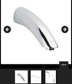 Nieuwe Grohe baduitloop wandmontage, Ophalen of Verzenden, Nieuw, Chroom