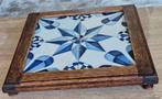 Zon, maan en ster omstreeks 1750 Delfts blauw., Antiek en Kunst, Antiek | Wandborden en Tegels, Ophalen of Verzenden