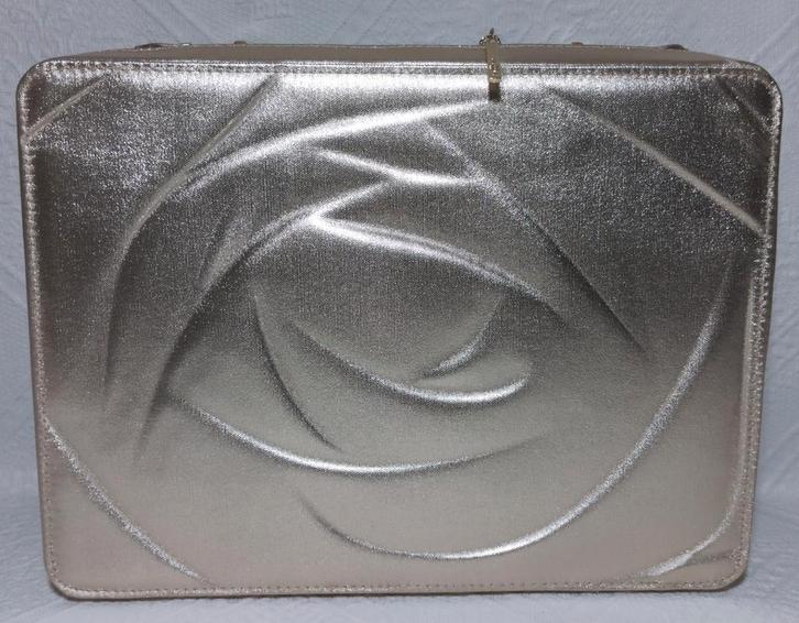 Lancome Beautycase Koffer Goud, Sieraden, Tassen en Uiterlijk, Toilettassen, Nieuw, Overige kleuren, Verzenden