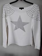 Mooie trui Glitz en Glam maat M, Kleding | Dames, Maat 38/40 (M), Wit, Ophalen of Verzenden, Zo goed als nieuw