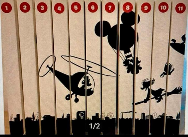 Prachtige complete set Donald Duck Duckstad pockets 1 t/m 11, Boeken, Stripboeken, Zo goed als nieuw, Complete serie of reeks