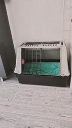 Honden bench/ transport box/ hok, Ophalen, Zo goed als nieuw, Minder dan 75 cm, Minder dan 65 cm