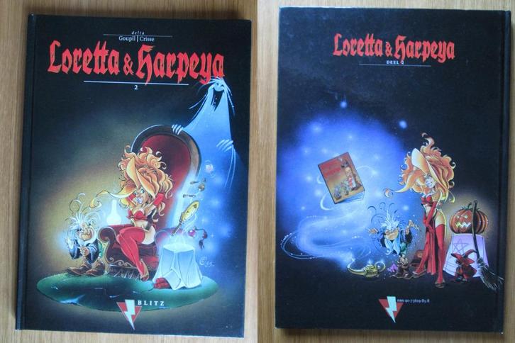 Loretta & Harpeya 2, door Crisse (HC), Boeken, Stripboeken, Nieuw, Eén stripboek, Ophalen of Verzenden