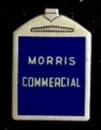 Morris Commercial broche- d.blauw-brons, Verzamelen, Speldjes, Pins en Buttons, Verzenden, Nieuw, Transport, Speldje of Pin