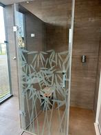 Huppe douchedeur, Ophalen, Zo goed als nieuw, Douche