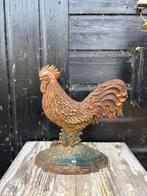 Brocante gietijzeren haan, Antiek en Kunst, Ophalen of Verzenden