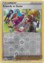 Brilliant Stars,  Friends in Galar [reverse] 140/172, Verzenden, Nieuw, Losse kaart