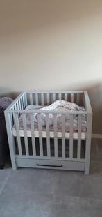 Grijze Babybox Babypark met Lade en Matras, Ophalen, Zo goed als nieuw, Vierkant, Boxkleed
