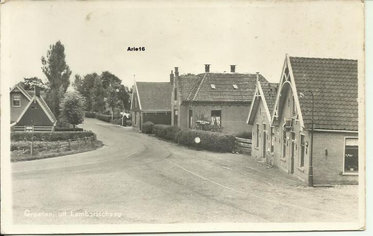 Lambertschaag, Verzamelen, Ansichtkaarten | Nederland, Gelopen, Noord-Holland, 1940 tot 1960, Verzenden