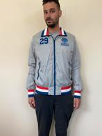 Jasje / jack Franklin & Marshall -baseball-grijs - M/medium, Maat 48/50 (M), Ophalen of Verzenden, HGV, Hippiegalorevintage@gmail.com