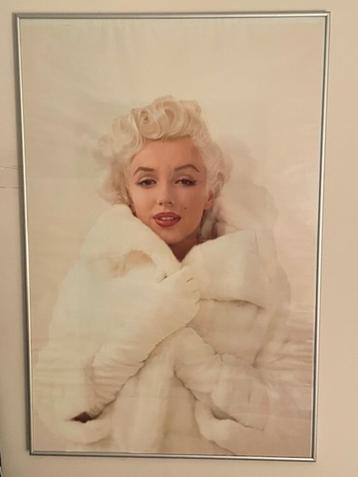 Ingelijste poster Marilyn Monroe beschikbaar voor biedingen