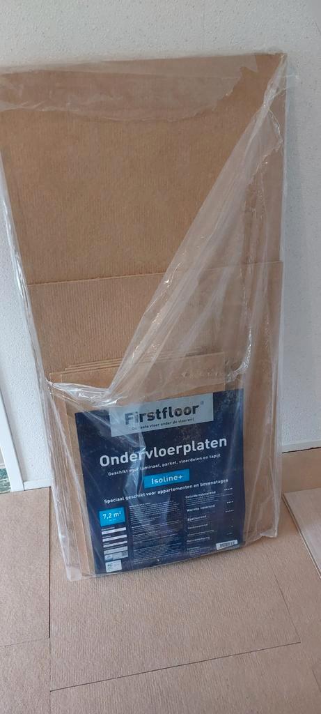 Ondervloerplaten 10mm - Isolatie, Doe-het-zelf en Verbouw, Vloerdelen en Plavuizen, Nieuw, Overige typen, Overige materialen, 50 tot 150 cm