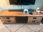 Tv Meubel - Hout & Metaal - Industriële Stijl, Ophalen, 150 tot 200 cm, Zo goed als nieuw, Minder dan 100 cm
