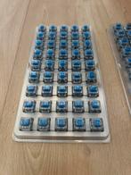 Outemu Blue switches – 87 stuks – clicky/tactiel – 3-pin, Computers en Software, Toetsenborden, Ophalen of Verzenden, Zo goed als nieuw