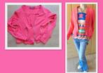 JUFFROUW JANSEN roze vestje Maat M/L, Kleding | Dames, Maat 38/40 (M), Verzenden, Roze, Gedragen