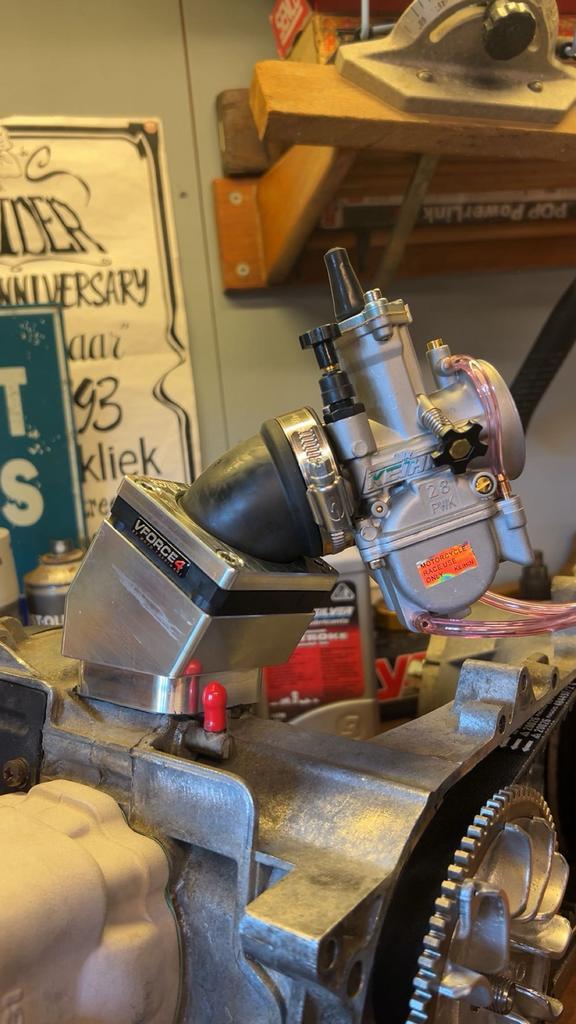 WB inlaatset + Vforce4 membraan, Fietsen en Brommers, Brommeronderdelen | Algemeen, Nieuw, Carburateur, Ophalen of Verzenden