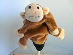 Handpop Aap - beigebruin, Ophalen of Verzenden, Zo goed als nieuw, Overige typen