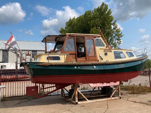 Instapklare Tukkervlet te koop, Watersport en Boten, Motorboten en Motorjachten, Gebruikt, Staal, 9 tot 12 meter, Diesel, Binnenboordmotor