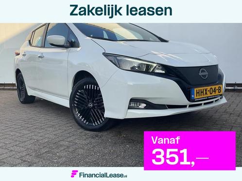 Nissan Leaf e+ N-Connecta 59 kWh Stoel/Stuurverw Led Nav/Cam, Auto's, Nissan, Bedrijf, Lease, Financial lease, Leaf, 360° camera