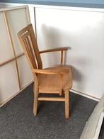 2 mooie zware blank houten stoelen, Ophalen, Twee, Overige kleuren, Zo goed als nieuw