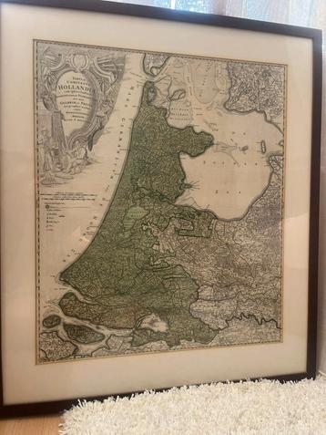 Tabula Comitatus Hollandiae. beschikbaar voor biedingen