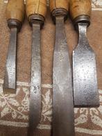 6 oude beitels, Antiek en Kunst, Antiek | Gereedschap en Instrumenten, Ophalen of Verzenden