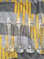 10 nieuwe Wieckse witte glazen, Ophalen of Verzenden, Nieuw, Glas of Glazen