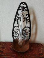 Mooie gietijzeren barometer met glas, Verzenden, Gebruikt