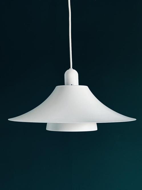 Hamalux hanglamp wit, Huis en Inrichting, Lampen | Hanglampen, Zo goed als nieuw, Minder dan 50 cm, Metaal, Ophalen of Verzenden