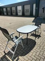 Westfield stoelen + tafel, Gebruikt, Campingstoel