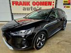 Ford Focus Wagon 1.0 EcoBoost Hybrid Active 155PK + Adaptive, Auto's, 12 maanden, Stof, Gebruikt, Zwart