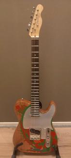 Homemade Dragon Telecaster ( Jimmy Page ), Muziek en Instrumenten, Ophalen of Verzenden, Gebruikt, Solid body, Overige merken