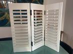 2 raam shutters / jaloezieën wit, Huis en Inrichting, Ophalen of Verzenden, Zo goed als nieuw