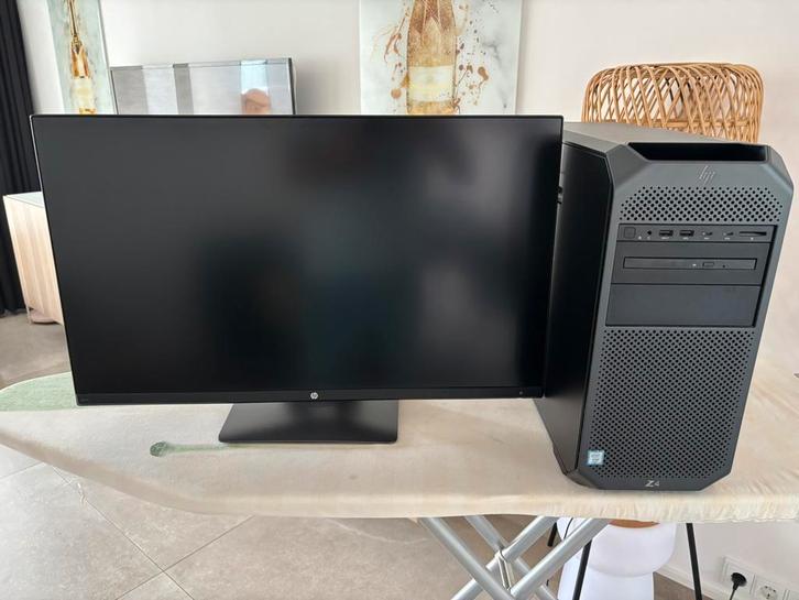 HP Z4 G4 Workstation 3.6GHz 2TB + 27" HP monitor., Computers en Software, Desktop Pc's, Zo goed als nieuw, 3 tot 4 Ghz, HDD, 16 GB