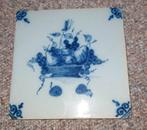 Antieke blauwe tegel fruitschaal, Antiek en Kunst, Ophalen of Verzenden