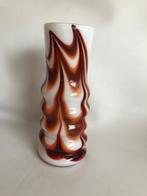 Prachtige grote opaline glazen vaas florence italie, Ophalen