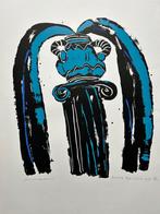 Zeefdruk Rix Wierenga, Antiek en Kunst, Kunst | Litho's en Zeefdrukken, Verzenden